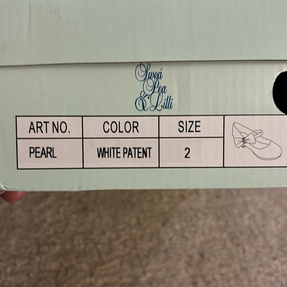 Swea’ Pea & Lilli white heels with socks - Picture 2 of 9